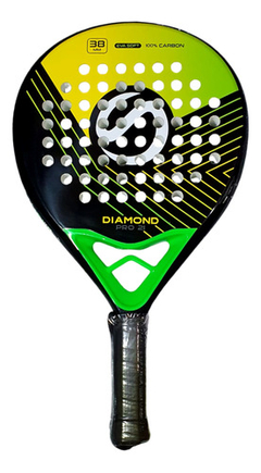 Paleta De Padel Paddle Six Zero Diamond Pro Carbono Y Eva