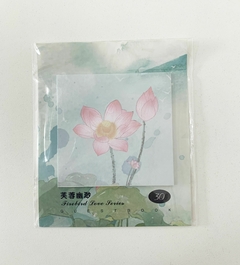 Bloco de Anotações Cerejeira Sakura Lotus Flamingo Sticky Notes Memo Pad - 30 folhas - comprar online