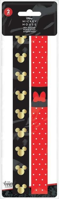 Kit de Elásticos - Elastic Band Pen Holder - Disney Mickey and Minnie - The Happy Planner - comprar online