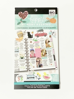 Livro de Adesivos - Value Pack Stickers - Happy Memory Keeping BIG A Year of Memories - The Happy Planner