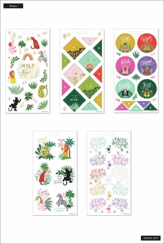 Adesivos - Sticker Sheets - Jungle Vibes - The Happy Planner - comprar online