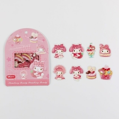 Kit com 24 Adesivos Decorativos Sanrio - loja online