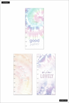 Envelopes Plásticos - Classic Snap In Envelopes - Pastel Tie-Dye - The Happy Planner na internet