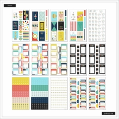 Livro de Adesivos - Value Pack Stickers - Bright Retro Budget - The Happy Planner - comprar online