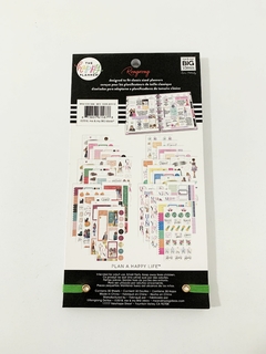 Livro de Adesivos - Value Pack Stickers - Rongrong Seasonal - The Happy Planner - Dream Big - Papelaria Criativa