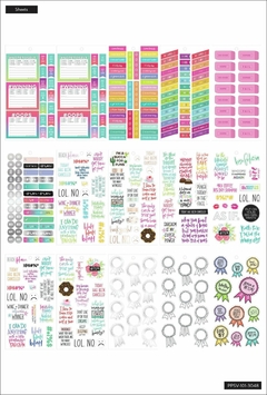 Livro de Adesivos - Value Pack Stickers - Sassy Plans - The Happy Planner na internet