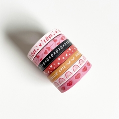 Fita Adesiva - Kit Washi Tape - Happy Heart - The Happy Planner - comprar online