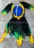 Ref 3020 / Vestido Brasil em Chamas