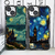 Capinha de Silicone Castelo Van Gogh Art para iphone