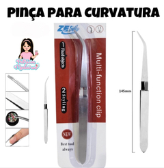 Pinça para Curvatura Nails Arte Artesanato