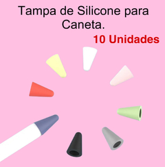 Tampa de Silicone para Canetas de Resina 10 Unidades