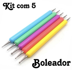 Kit 5 Boleadores Ponta Dupla