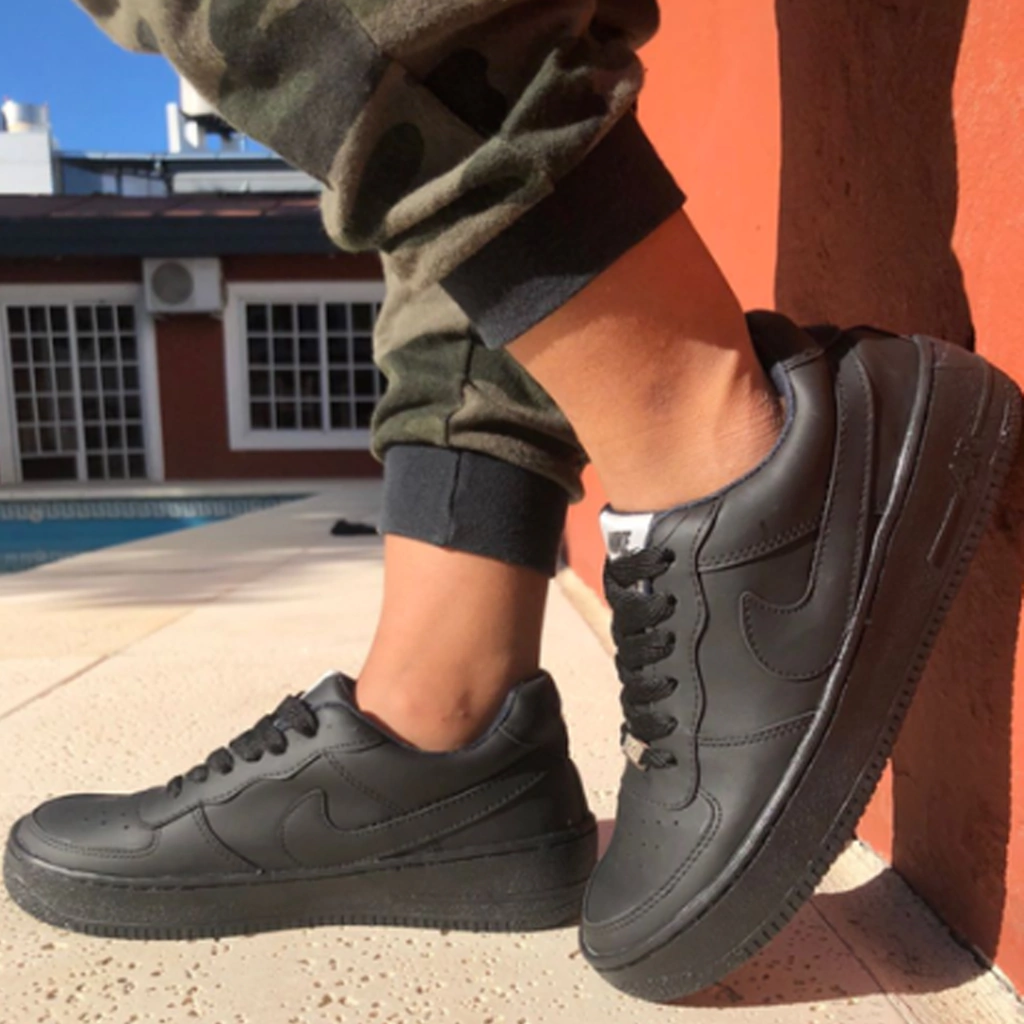 Air force mujer negras sale