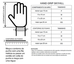 Hand Grip Competition 2.0 Black - Skyhill Acessórios