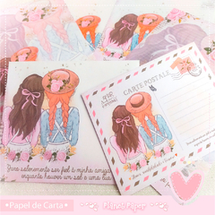 Papéis de Carta Anne com Envelopes - ♡ Editora Planet Paper ♡