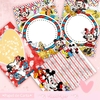 Papéis de carta Minnie e Mickey Mouse (4 Modelos)