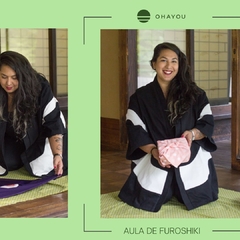 26.03.24 - oficina de furoshiki com Susan Eiko, da Ohayou - comprar online