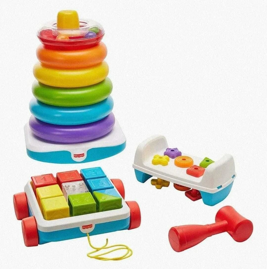 Fisher Price - Trio De Juguetes Para Divertirse