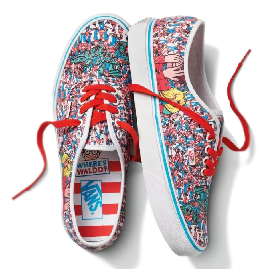 Tenis Vans Authentic x Where´s Waldo?