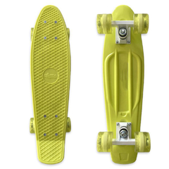 Patineta Penny Board Creme Verde Neon