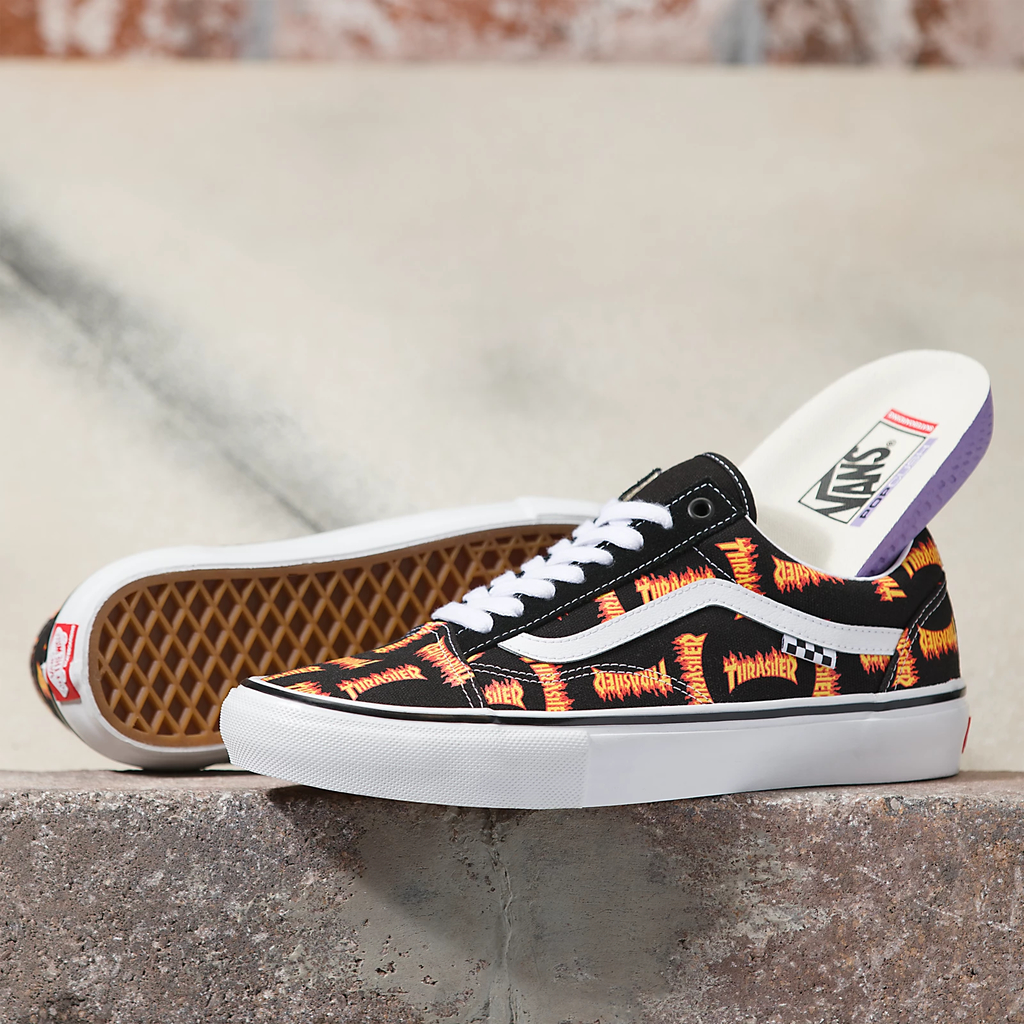 Tenis Vans x Thrasher Skate Old skool Pro