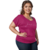 Imagem do Camiseta Plus Size Feminina Dry Furadinho Academia - 050