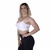 Top feminino fitness com bojo poliamida treino academia - 039 - comprar online