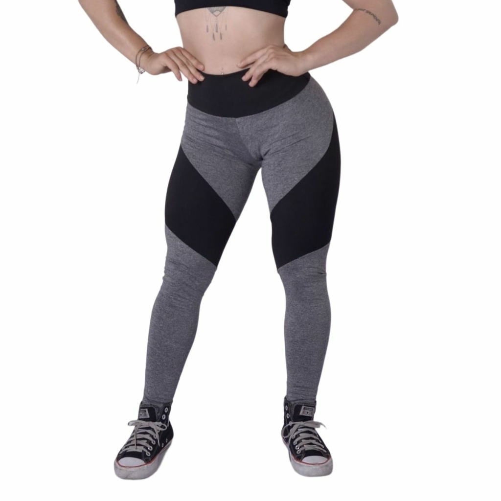 Conjunto Feminino Kit Top Short Calça Legging Suplex Fitness