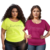 Camiseta Plus Size Feminina Dry Furadinho Academia - 050