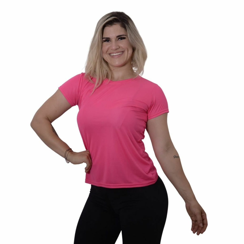 Camiseta Blusa Feminina Dry Fitness