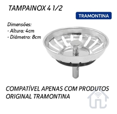 Peneira De Válvula Tramontina 4 1/2 - comprar online