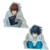 Stickers lenticulares 3D Death note (2formas)