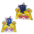 Sticker Lenticular 3D SailorMoon con Luna (2 formas)