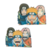 Stickers Lenticulares de Naruto equipo 7 (3 formas)