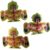 Sticker Lenticular 3D Broly (3 Formas Diferentes)