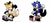 Stickers Lenticulares 3D Sonic and Tales (2 formas)