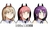 Stickers Lenticulares Waifus ChainsawMan (3 formas)