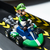 Autitos a fricción Mario Kart (Luigi)