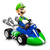 Autitos a fricción Mario Kart (Luigi) - comprar online