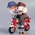 Imagen de Figuras Goku y Maestro Roshi en Motocicletas