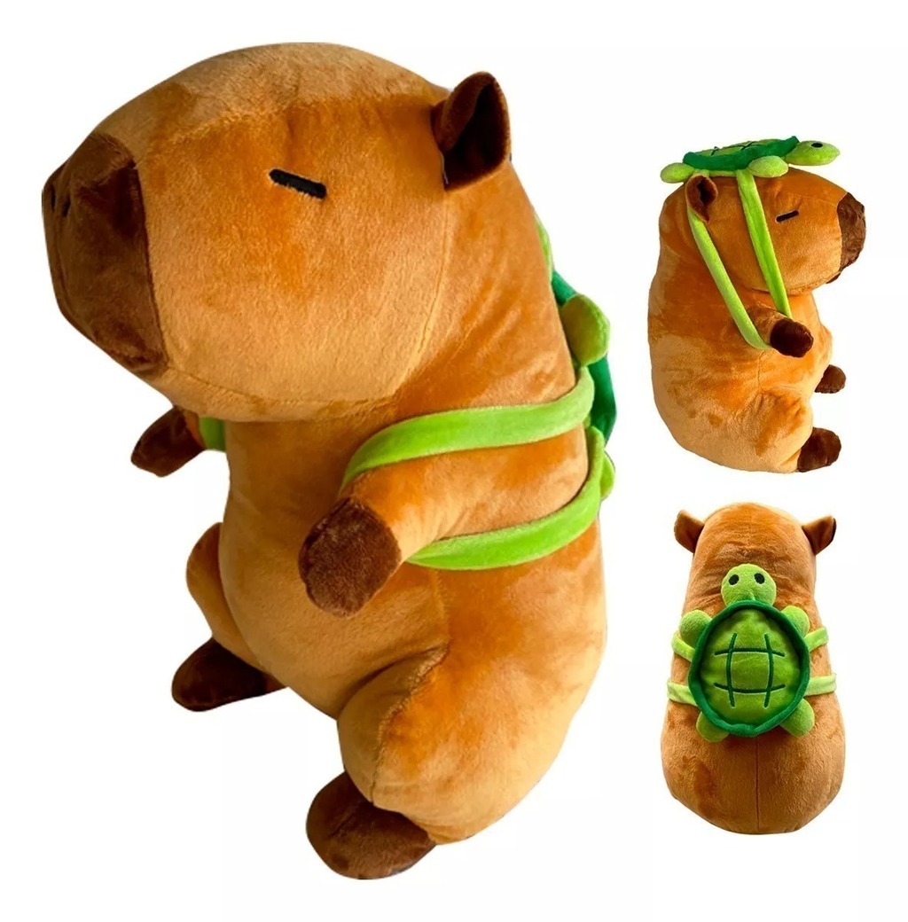 Peluche Capybara con Mochila 38cm