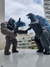 Figura de acción de Godzilla( kong vs godzilla) en internet