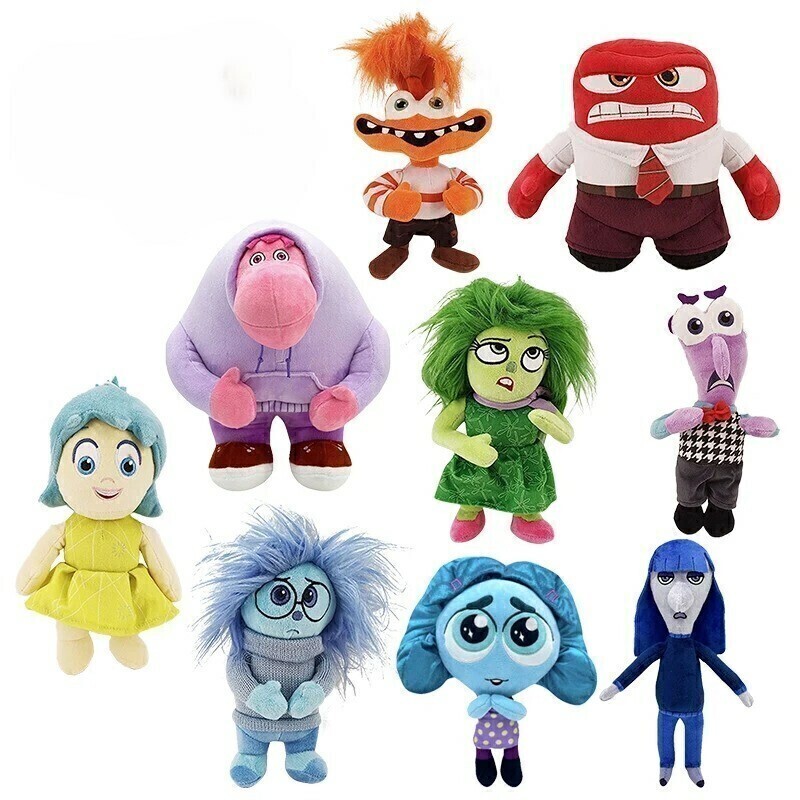 Peluches Intensamente 2 Importados 22cm Adorables