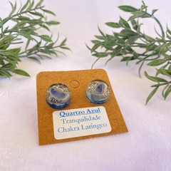 Orgobrinco Chakra Laríngeo - Quartzo Azul - comprar online