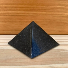 243 - Pirâmide Turmalina e Pirita - 6cm