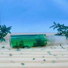 Spray Energia do Raio Verde - Cura - Arcanjo Rafael - Moringa, Esmeralda e Ouro - Aroma 7 Ervas - 35ml