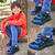 Zapatillas Atomik Glow Deportivas Niños - (Negro/Azul)