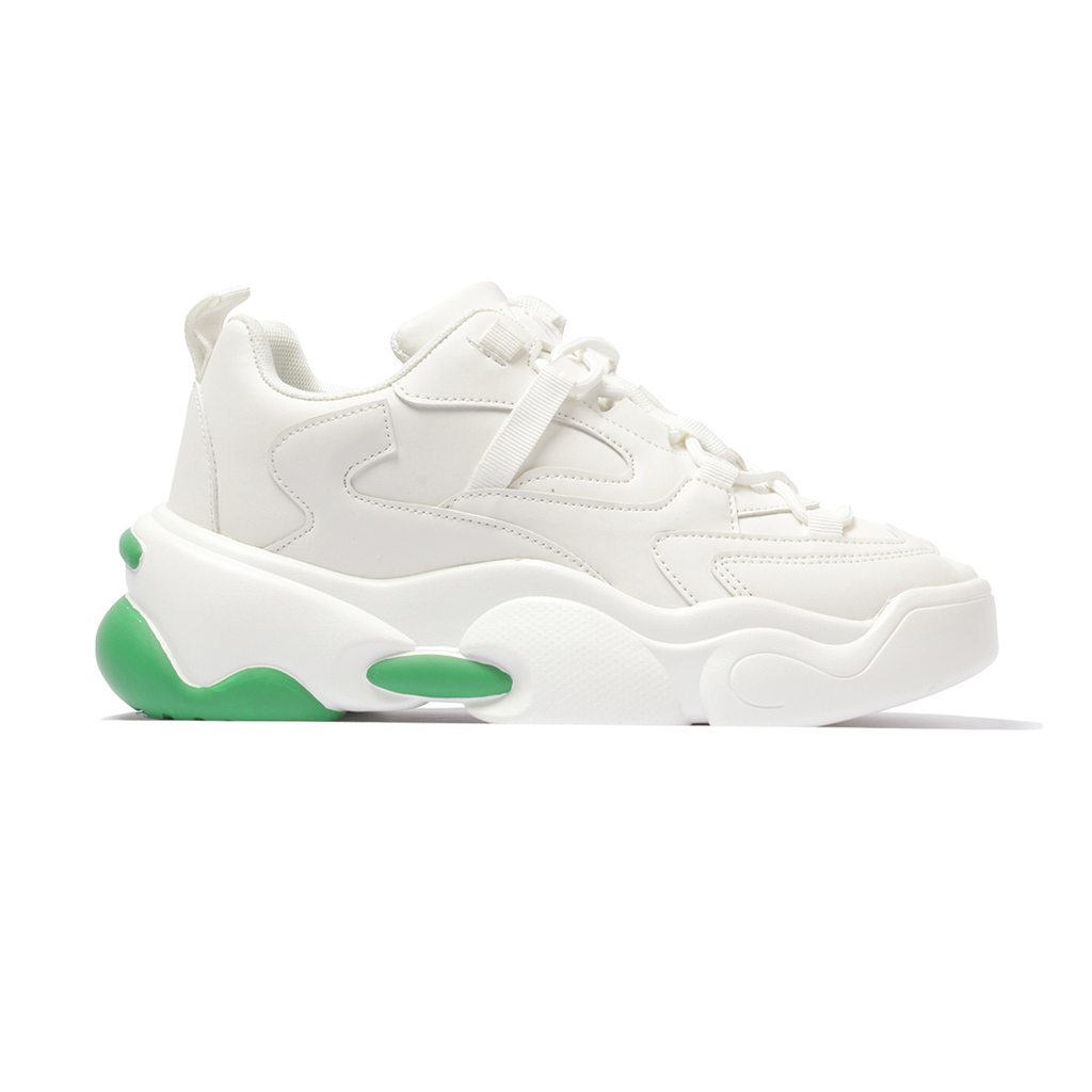 Zapatillas 47 Street Bubble Mujer Blanco Verde