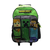 Mochila Cresko Escolar Minecraft Personajes Gamer Con Carro 18'' - (MI311)