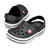 Zuecos Crocs Crocband Kids - (Black) en internet